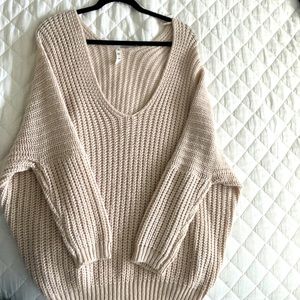 Cozy oversized sweater